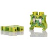 Phoenix Contact UT 10-PE Series Earth Terminal Block Green Yellow 0.5mm² to 16mm² 1-Level Screw Termination 76A 8kV 3044173