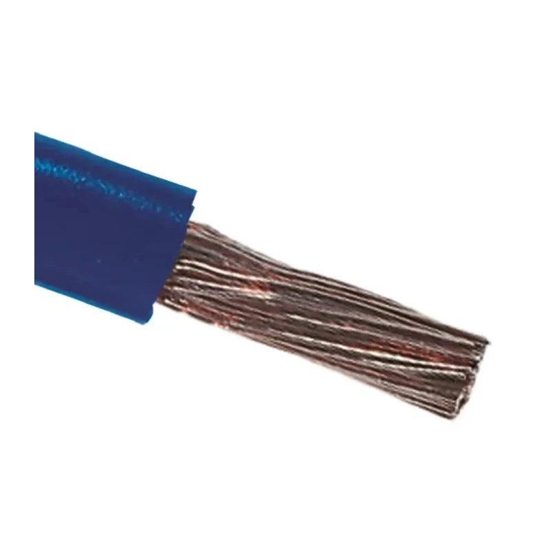 RS PRO Blue 10 mm² 8 AWG Hook Up Wire, 72 x 0.4 mm Core Strands, 100 m Length, Polyvinyl Chloride Insulation, 600V 628-5291