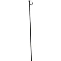 RS PRO Black Steel Barrier Fencing Post 1.2m Height 14mm Diameter 625-1068