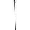 RS PRO Black Steel Barrier Fencing Post 1.2m Height 14mm Diameter 625-1068