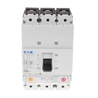 Eaton xEnergy Molded Case Circuit Breaker 1-Pole 100A Breaking Capacity 50kA Fixed Mount NZMN1-M100 265722 NZMN1-M100