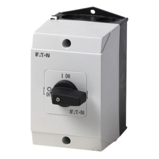 Eaton 3-Pole Surface Isolator Switch IP65 20A 5.5kW T0-2-1/I1H/K-CI-K1/2(RS629-2126)