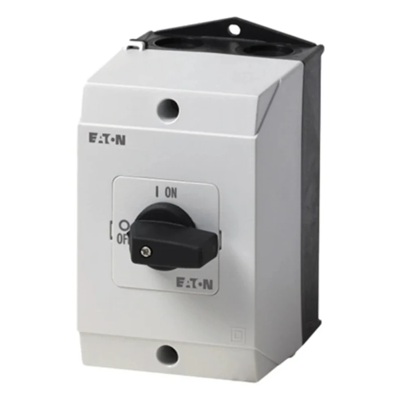 Eaton 3-Pole Surface Isolator Switch IP65 20A 5.5kW T0-2-1/I1H/K-CI-K1/2(RS629-2126)