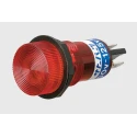 Sato Parts Red Indicator Lamp Neon Lamp Length 41.4mm Life 20000h BN-2-1-R