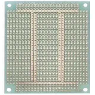 Sunhayato Matrix Board 1 mm Holes, 2.54 mm Pitch, 95 mm Length x 72 mm Width Glass Composite Board ICB-293GV