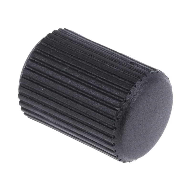 RS PRO Black Thermoplastic Knurled Clamping Knob, Threaded Hole, 25 mm Diameter 631-9091