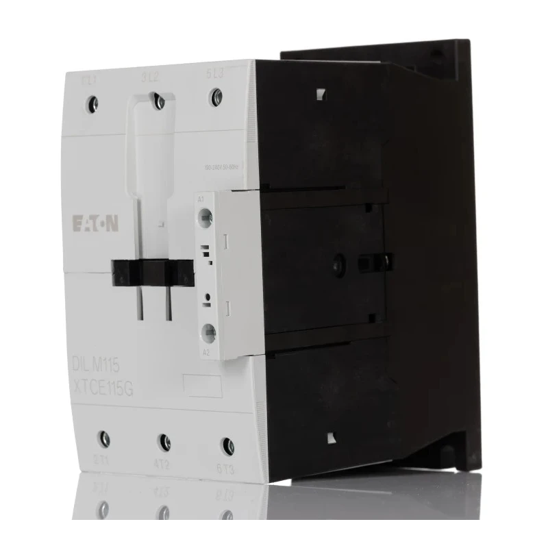 Eaton Contactor DILM Series, 3-Pole, 115 A, 55 kW, Coil Voltage 190-240 V AC, Contact Voltage 690 V 239548 DILM115(RAC240)