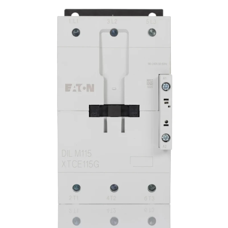 Eaton Contactor DILM Series, 3-Pole, 115 A, 55 kW, Coil Voltage 190-240 V AC, Contact Voltage 690 V 239548 DILM115(RAC240)