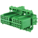 JAE Automotive Connector Female Green Cable 18 Way IL-AG5-18S-D3C1