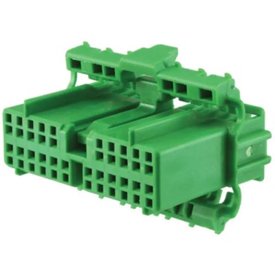 JAE Automotive Connector Female Green Cable 18 Way IL-AG5-18S-D3C1
