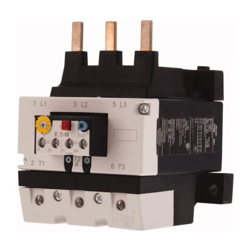 Eaton ZB Overload Relay 1 NO/1 NC, 100A Relay Contact, 70-100A FLC Motor Rating, 18W Power, 500V AC Control 278464 ZB150-100