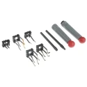 EXACT Profigrat Series Wide Range Materials Deburring Tool Kit High Speed Steel Blades 60095