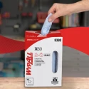 WYPALL X60 General Clean Wiping Paper Roll Blue Centrefeed Cleaning Wipes 1 Ply 150 Sheets 423x247 mm 8380
