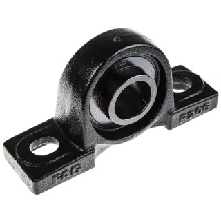 FAG Plummer Block House with 30 mm Inside Diameter, Cast Iron, 165 mm Length, 48 mm Depth, 83 mm Height UCP206-J7
