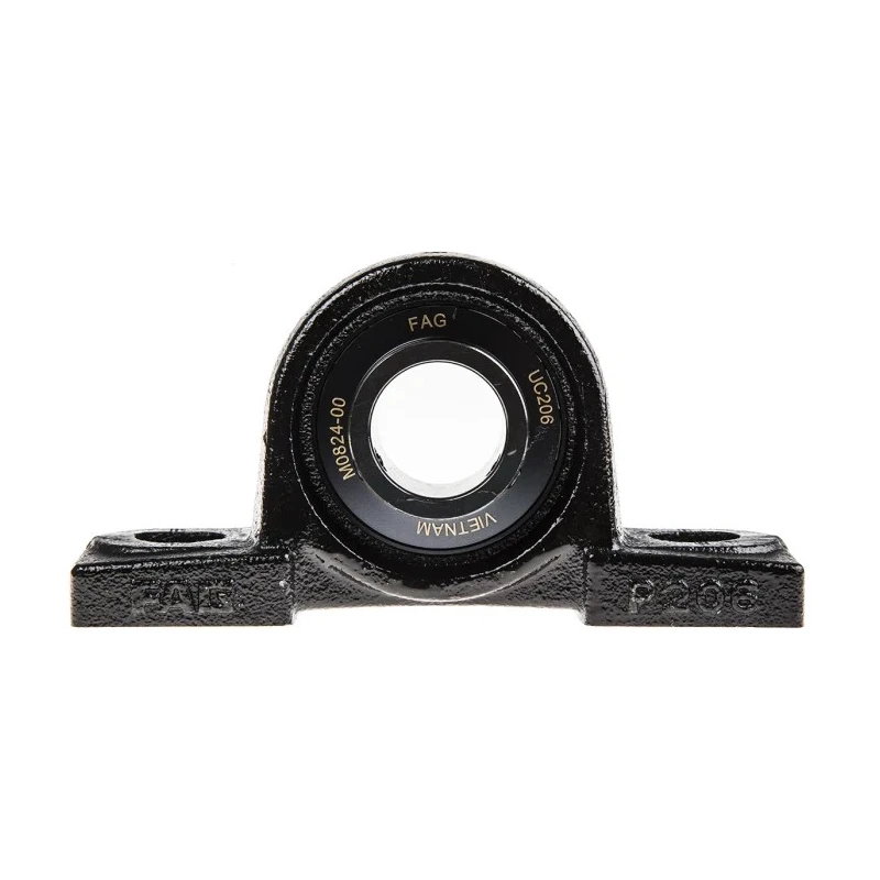 FAG Plummer Block House with 30 mm Inside Diameter, Cast Iron, 165 mm Length, 48 mm Depth, 83 mm Height UCP206-J7