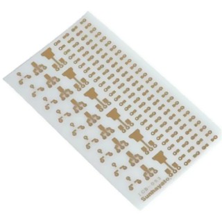 Sunhayato Extender Board Seal Substrate Epoxy Glass Fabric Laminate FR4 100mm x 50mm ICB-053