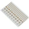 Sunhayato Extender Board Seal Substrate Epoxy Glass Fabric Laminate FR4 100mm x 50mm ICB-053