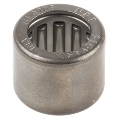 INA 7 mm ID 11 mm OD Needle Roller Bearing Steel Cage, Open End HK0709-B