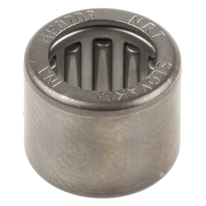 INA 7 mm ID 11 mm OD Needle Roller Bearing Steel Cage, Open End HK0709-B