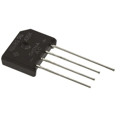 Vishay Bridge Rectifier 400 V 300 A Through Hole 4-Pin Single KBU8G-E4/51
