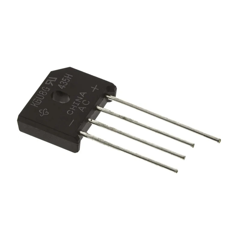 Vishay Bridge Rectifier 400 V 300 A Through Hole 4-Pin Single KBU8G-E4/51