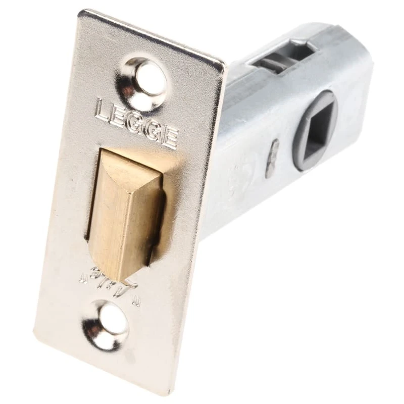 Legge Steel Tubular Latch Nickel Plated, Non-Spring Loaded, Non-Adjustable B3721NP