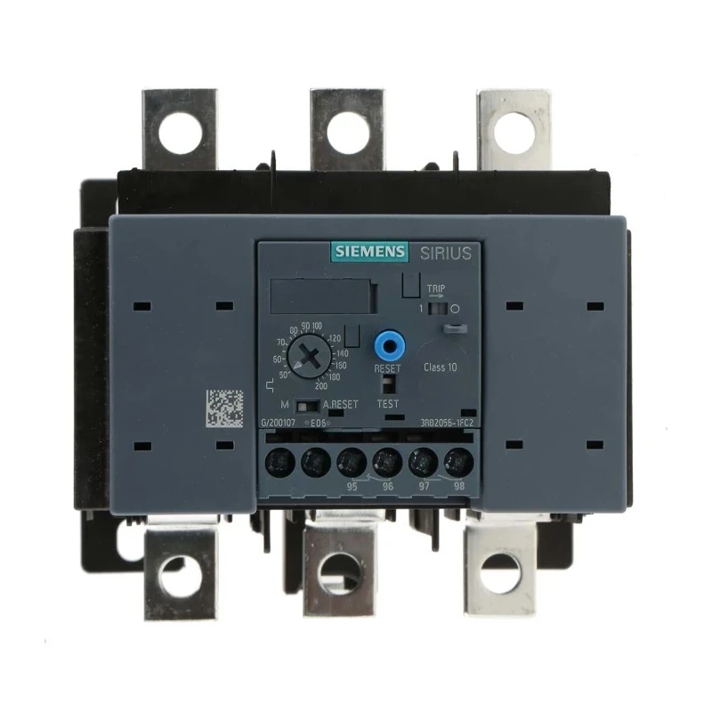 Siemens Overload Relay 1 NO/1 NC 200A 50 A F.L.C 315A Contact Rating 90 kW 3RB2056-1FC2