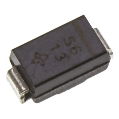 Vishay 60 V 1 A Surface Mount Schottky Diode 2-Pin DO-214AC SS16-E3/61T