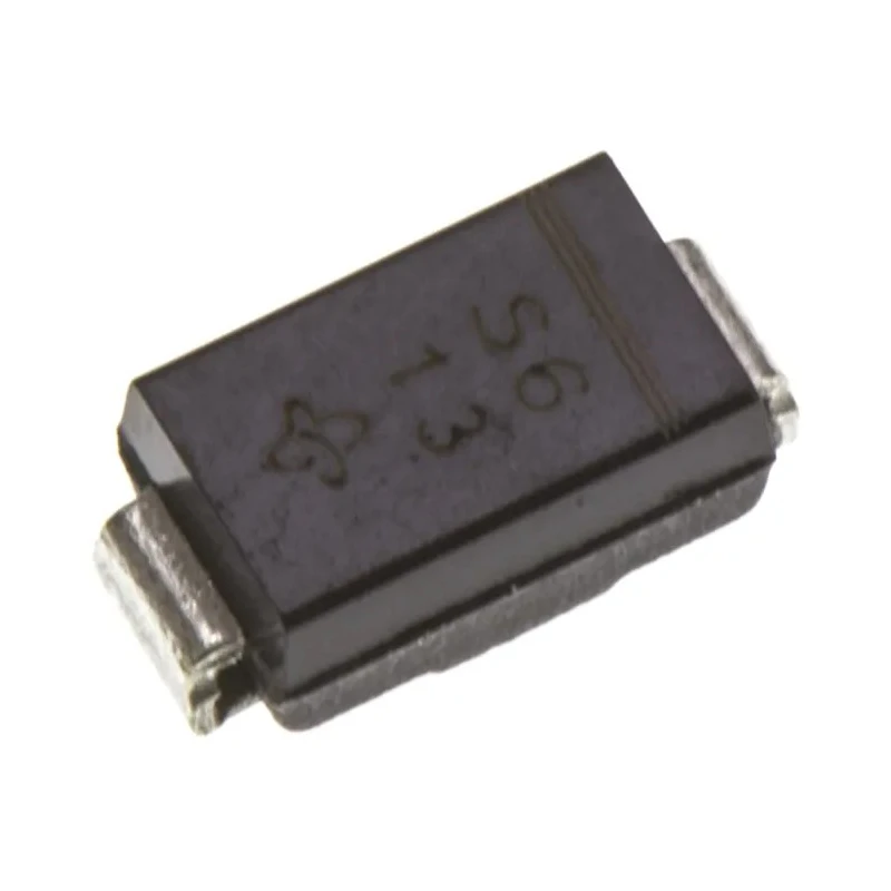 Vishay 60 V 1 A Surface Mount Schottky Diode 2-Pin DO-214AC SS16-E3/61T