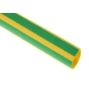 HellermannTyton Heat Shrink Tubing Green Yellow 12 mm Sleeve Diameter 1m Length 3:1 Ratio 319-01207 TREDUX-12/4-PO-X-GNYE