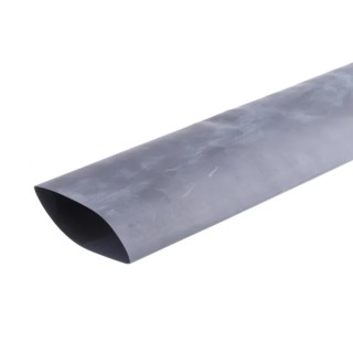 HellermannTyton Heat Shrink Tubing, Black 50.8 mm Sleeve Diameter x 1m Length 2:1 Ratio 319-05100 TREDUX-50.8/25.4-PO-X-BK