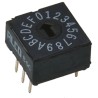 TE Connectivity Rotary Flush Rotary Coded DIP Switch DRD16E04 Contact Rating 0.4VA 20Vdc Life 10000 Rotations