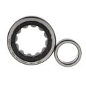 FAG Cylindrical Roller Bearing 20 mm ID, 47 mm OD, Race Width 14 mm, Open End Type NU204-E-XL-TVP2