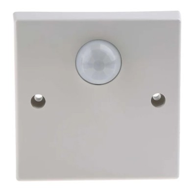 RS PRO Passive Infrared PIR Sensor 240V AC Surface Mount ABS 86x86x19mm 279-8591