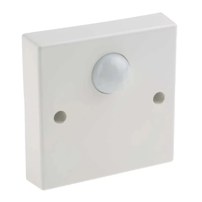 RS PRO Passive Infrared PIR Sensor 240V AC Surface Mount ABS 86x86x19mm 279-8591