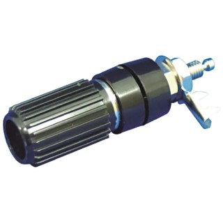 Sato Parts Black Insulated Terminal Post 30A 250V M5 x 0.8 Thread T-3830-B