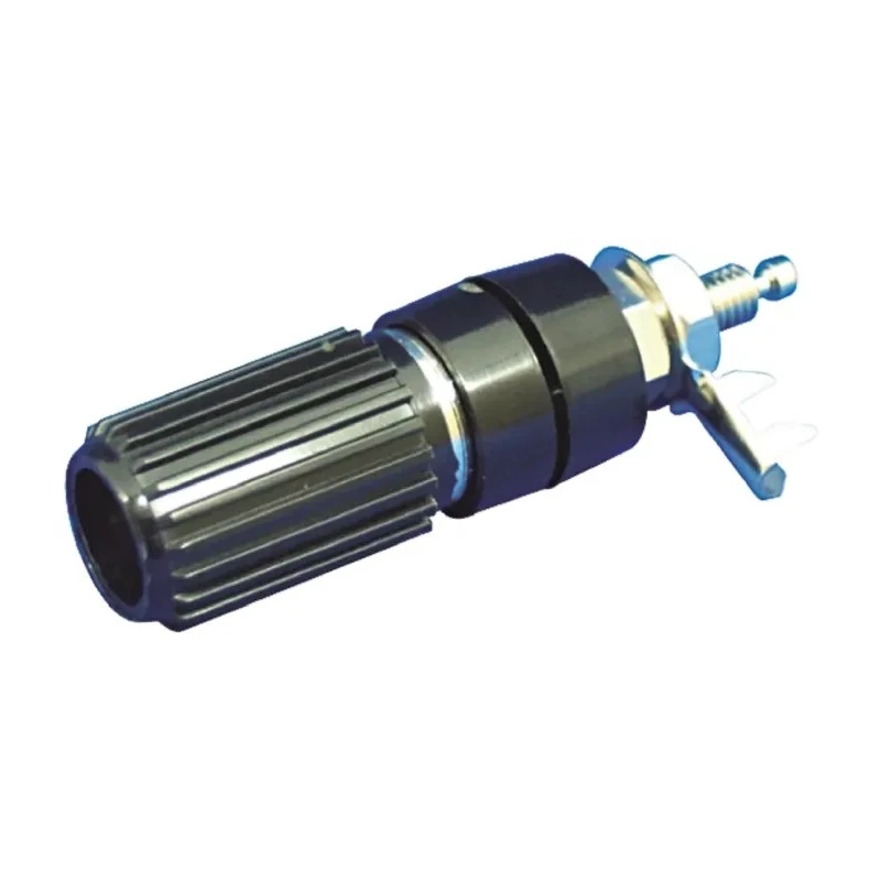Sato Parts Black Insulated Terminal Post 30A 250V M5 x 0.8 Thread T-3830-B