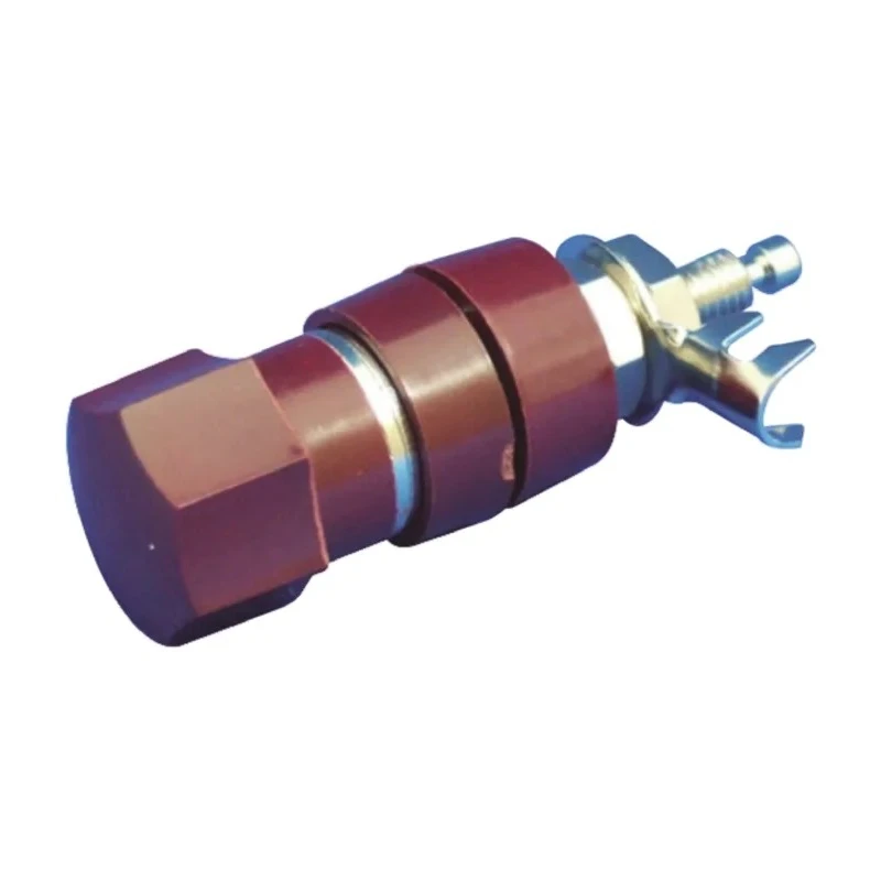 Sato Parts Red Insulated Terminal Post 125V 30A M5 x 0.8 Thread T-6500-16-R