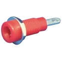 Sato Parts Red Terminal Post, M6 x 0.75 Thread, 5A TJ-1-R
