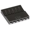 Hirose A2 Series Straight Cable PCB Socket 5-Contact 1 Row 2.54 mm Pitch Crimp A2-5S-2.54C