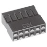 Hirose A1 Series Straight Cable PCB Socket, 10-Contact, 2 Row, 2.54 mm Pitch Crimp A1-10D-2.54C