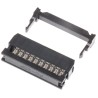 RS PRO 20-Way IDC Connector Female for Cable Mount, 2-Row, 500V DC, 1A Current Rated, Right Angle Orientation 642-4941