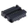 RS PRO 16-Way IDC Connector Female for Cable Mount, 2 Row, 500V DC, 1A Current, Gold over Nickel Plating 642-4957