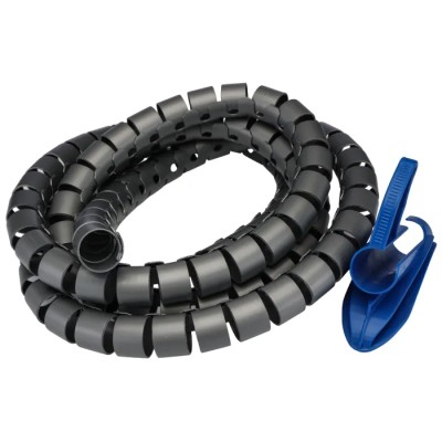 HellermannTyton Spiral Cable Wrap Polypropylene 27 mm Maximum Bundle Diameter 2 m Length 161-64406 HWPP25L2-PP-SR