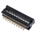 RS PRO 20-Way IDC Connector Male for Cable, 2 Row, 250V, 3A, Brass Contacts, Gold Plated 642-5039
