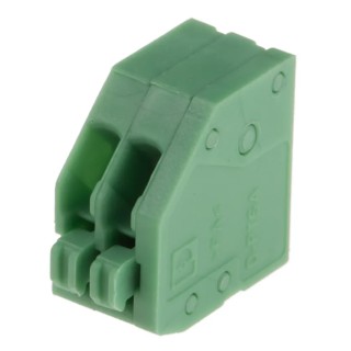 Phoenix Contact PTSA 0.5/2-2.5-F Series Straight PCB Terminal Block 2 Contacts 2.5 mm Pitch 800V 2A 1989748