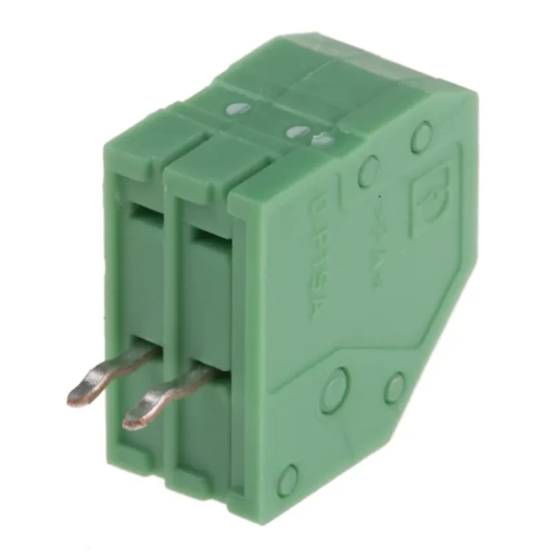 Phoenix Contact PTSA 0.5/2-2.5-F Series Straight PCB Terminal Block 2 Contacts 2.5 mm Pitch 800V 2A 1989748