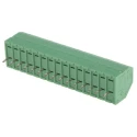 Phoenix Contact PTSA 1.5/15-3.5-F Series 45° PCB Terminal Block, 15 Contacts, 3.5 mm Pitch, 1 Row 1985098