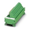 Phoenix Contact 9-Contact Female D-Sub Interface Module DIN Rail Mount 2.5A 25/60V AC 2293666