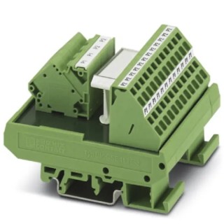 Phoenix Contact 14-Contact Male Interface Module Flat Ribbon Cable Connector DIN Rail Mount 32A 2302366